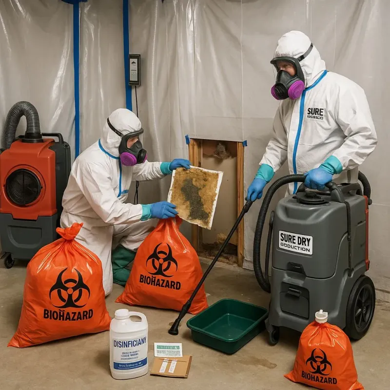 Contaminated Water Handling Protocols process in Riddle, OR